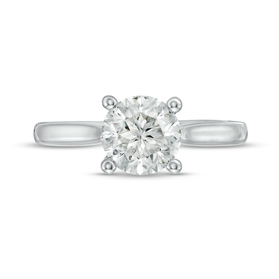 Celebration Infiniteâ¢ 2 CT. Certified Diamond Solitaire Engagement Ring in 14K White Gold (I/Si2)