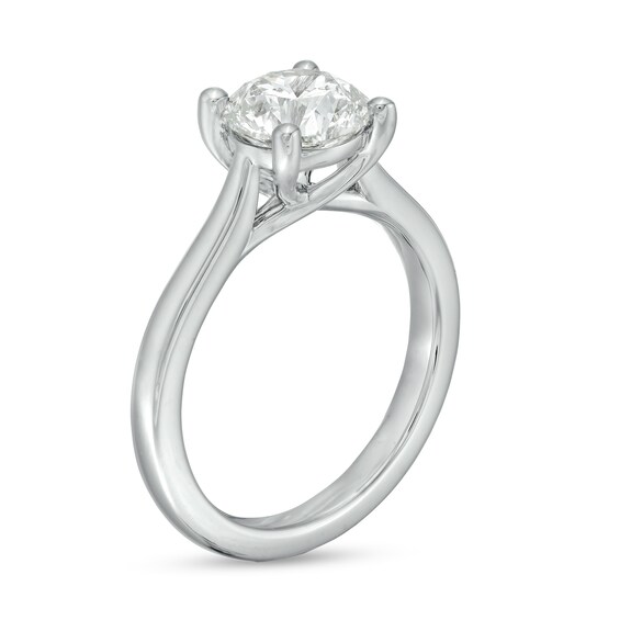 Celebration Infiniteâ¢ 1-1/2 CT. Certified Diamond Solitaire Engagement Ring in 14K White Gold (I/Si2)