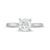 Thumbnail Image 4 of Celebration Infinite™ 1-1/2 CT. Certified Diamond Solitaire Engagement Ring in 14K White Gold (I/SI2)