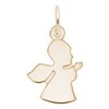 Rembrandt CharmsÂ® Angel Silhouette in 14K Gold