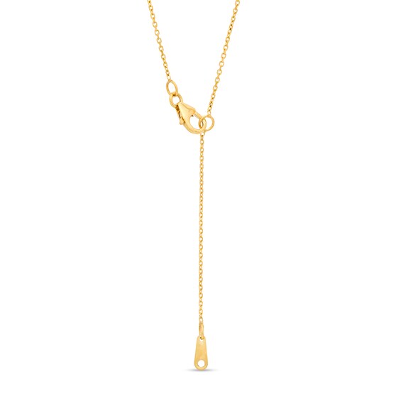 You Me Us 5/8 CT. T.w. Diamond Interlocking Circles Necklace in 10K Gold