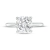 Thumbnail Image 3 of 3 CT. Certified Lab-Created Diamond Solitaire Engagement Ring in 14K White Gold (I/SI2)