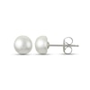 Thumbnail Image 5 of 5.0-8.0mm Freshwater Cultured Pearl Double Strand Graduated Necklace and Earrings Set in Sterling Silver