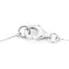 Thumbnail Image 3 of 6.0-10.0mm Freshwater Cultured Pearl Station Double Strand Necklace in Sterling Silver