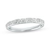 Thumbnail Image 1 of 1/4 CT. T.W. Diamond Zig-Zag Stackable Anniversary Band in 10K White Gold