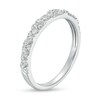 Thumbnail Image 3 of 1/4 CT. T.W. Diamond Zig-Zag Stackable Anniversary Band in 10K White Gold
