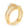 Thumbnail Image 2 of 7/8 CT. T.W. Diamond Alternating Contour Solitaire Enhancer in 14K Gold