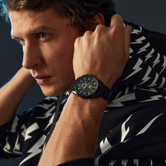 Men's Citizen Eco-DriveÂ® Â©Marvel Avengers Thor Black Watch (Model: Bm6987-50W)