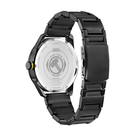 Men's Citizen Eco-DriveÂ® Â©Marvel Avengers Thor Black Watch (Model: Bm6987-50W)