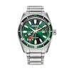 Thumbnail Image 0 of Men's Citizen Eco-Drive® Mickey Mouse & Friends Tee Time Watch with Green Dial (Model: AW1595-78W)