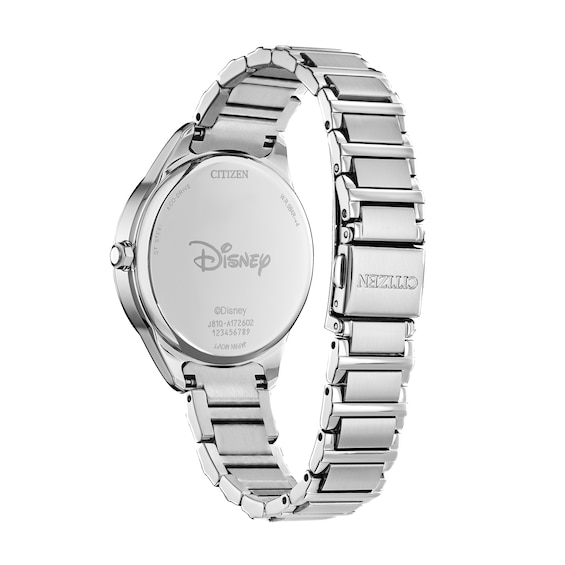 Ladies' Citizen Eco-DriveÂ® Mickey Mouse & Friends Disco Minnie Crystal Watch with Blue Dial (Model: Fe6106-52W)