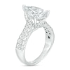 Thumbnail Image 3 of Vera Wang Love Collection 3-3/4 CT. T.W. Lab-Created Diamond Double Row Engagement Ring in 14K White Gold (F/VS2)
