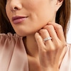 Thumbnail Image 1 of TRUE Lab-Created Diamonds by Vera Wang Love 1-1/2 CT. T.W. Alternating Anniversary Band in 14K White Gold (F/VS2)