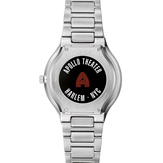 Men's Bulova Apollo Watch with Black Dial (Model: 96A296)