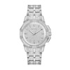 Thumbnail Image 0 of Ladies' Bulova Octava Crystal Watch with Silver-Tone Dial (Model: 96L305)