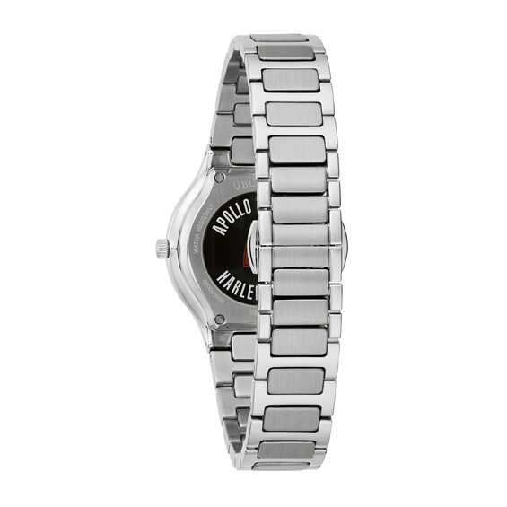 Ladies' Bulova Apollo Watch with Black Dial (Model: 96L309)