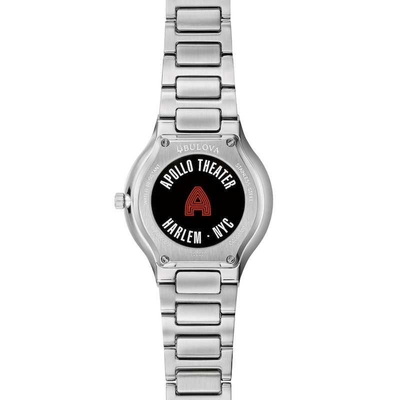 Ladies' Bulova Apollo Watch with Black Dial (Model: 96L309)