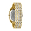 Thumbnail Image 2 of Men's Bulova Octava Crystal Gold-Tone Watch with Octagonal Silver-Tone Dial (Model: 98A295)