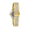 Thumbnail Image 5 of Ladies' Bulova Crystal Gold-Tone Watch with Champagne Dial and Cross Pendant Box Set (Model: 98X133)