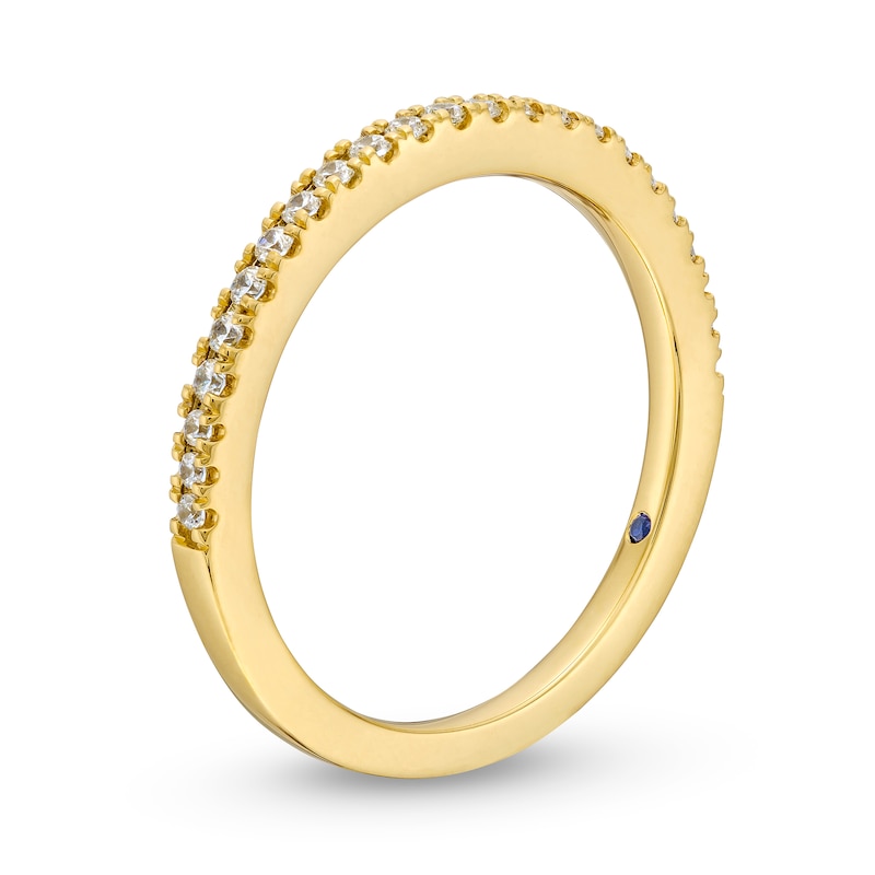 Vera Wang Love Collection 1/4 CT. T.W. Diamond Band in 14K Gold | Zales