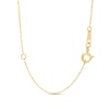 Thumbnail Image 3 of 1/10 CT. T.W. Diamond Cross Necklace in 10K Gold
