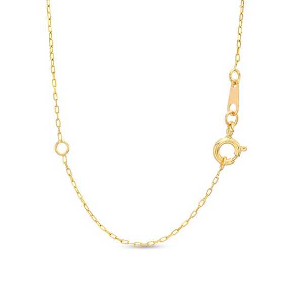 1/10 CT. T.w. Diamond Cross Necklace in 10K Gold