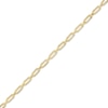 Thumbnail Image 1 of Child's 2.4mm Paper Clip Link Bracelet in Hollow 14K Gold – 6.07"