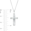 Thumbnail Image 3 of Cross Pendant in 14K White Gold