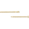 Thumbnail Image 1 of Child's 3.2mm Curb Chain Necklace in Hollow 14K Gold – 16"