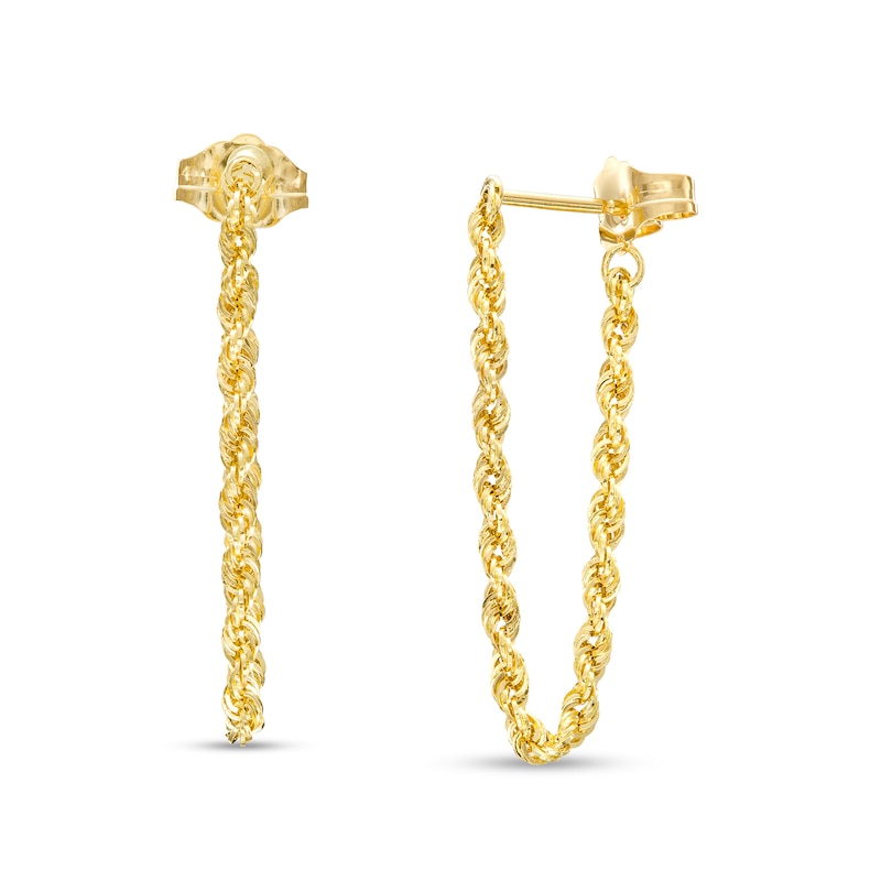 Earring Back, Yellow Gold (single)