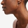 Thumbnail Image 2 of Diamond-Cut Square-Shaped Tube Hoop Earrings in 14K White Gold