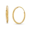 Thumbnail Image 0 of 20.0mm Continuous Hoop Earrings in 14K Gold