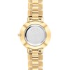 Thumbnail Image 3 of Ladies' Movado Faceto 1/3 CT. T.W. Diamond Gold-Tone PVD Watch with Black Dial (Model: 0607644)