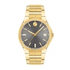 Thumbnail Image 1 of Men's Movado SE Gold-Tone PVD Watch with Grey Dial (Model: 0607707)