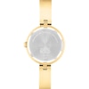 Thumbnail Image 2 of Ladies' Movado Bold® Champagne Crystal Accent Gold-Tone IP Bangle Watch with Gold-Tone Dial (Model: 3600926)