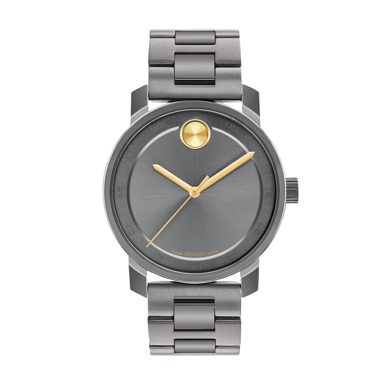 Main Image 1 of Men's Movado Bold® Access Gunmetal Grey IP Watch Grey Dial (Model: 3600913)