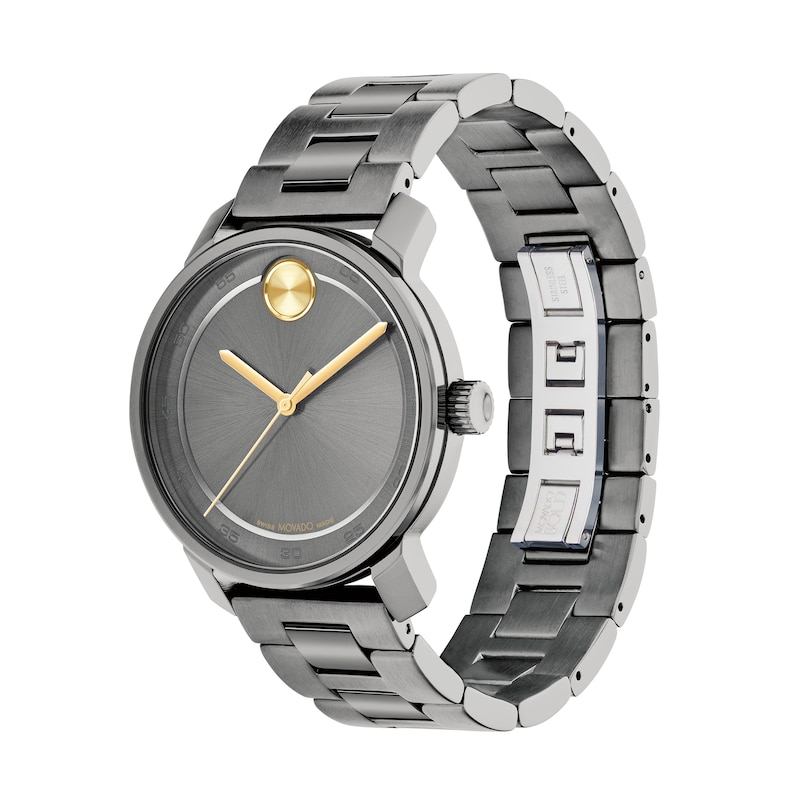 Main Image 2 of Men's Movado Bold® Access Gunmetal Grey IP Watch Grey Dial (Model: 3600913)