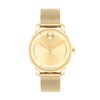 Thumbnail Image 1 of Ladies' Movado Bold® Access Gold-Tone IP Mesh Watch with Gold-Tone Dial (Model: 3600921)