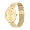 Thumbnail Image 2 of Ladies' Movado Bold® Access Gold-Tone IP Mesh Watch with Gold-Tone Dial (Model: 3600921)