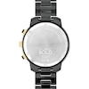 Thumbnail Image 3 of Ladies' Movado Bold® Verso Gold-Tone IP and Black Ceramic Chronograph Watch with Black Dial (Model: 3600932)