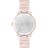 Thumbnail Image 3 of Ladies' Movado Bold® Verso Rose-Tone IP and Pink Ceramic Watch with Pink Dial (Model: 3600935)