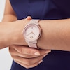 Thumbnail Image 4 of Ladies' Movado Bold® Verso Rose-Tone IP and Pink Ceramic Watch with Pink Dial (Model: 3600935)