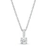 Thumbnail Image 1 of 1/2 CT. T.W. Diamond Graduated Bail Pendant in 10K White Gold (J/I3)