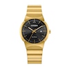 Thumbnail Image 0 of Ladies' Citizen Eco-Drive® Modern Gold-Tone Watch with Black Dial (Model: EW2672-58E)