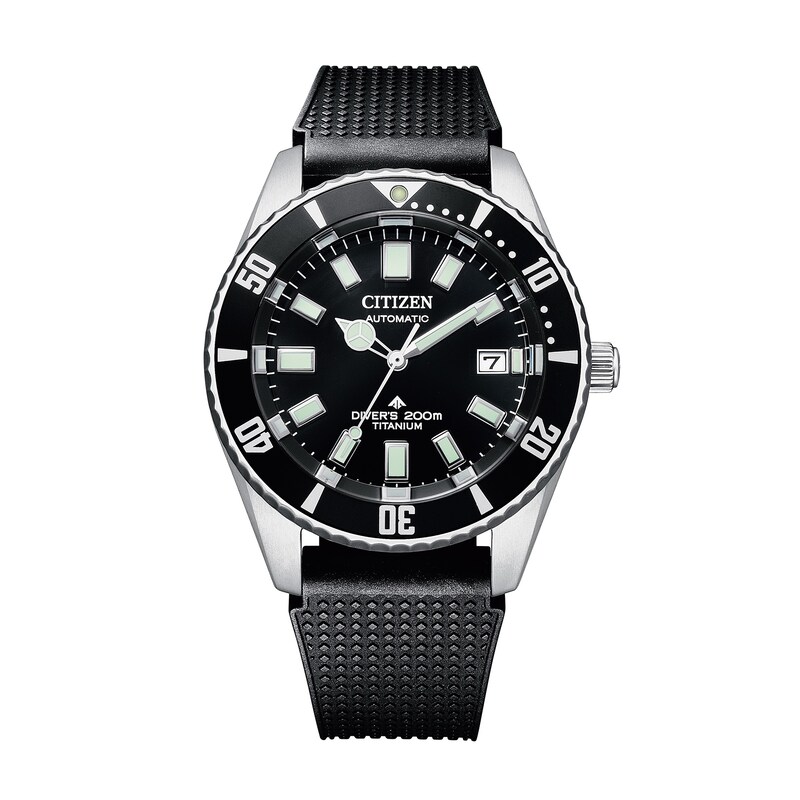 Main Image 1 of Men's Citizen Automatic Super Titanium™ Watch with Black Dial (Model: NB6021-17E)