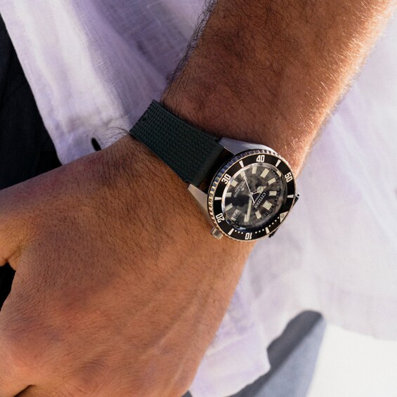 Men's Citizen Automatic Super Titanium™ Watch with Black Dial (Model: Nb6021-17E)