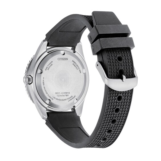 Men's Citizen Automatic Super Titanium™ Watch with Black Dial (Model: Nb6021-17E)