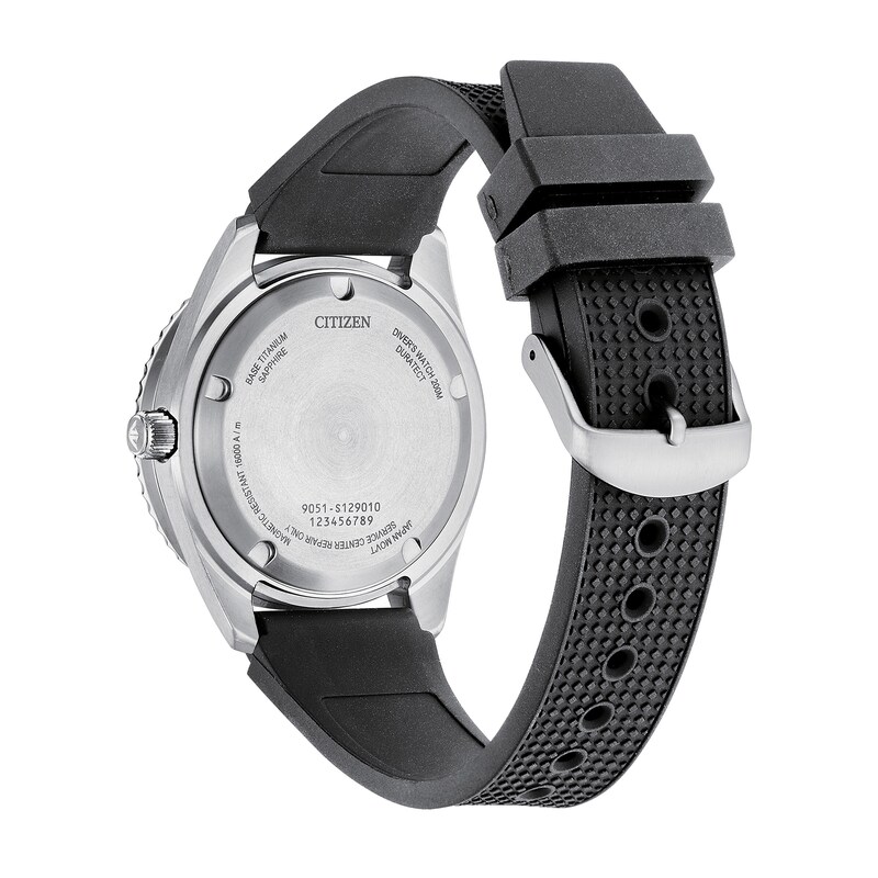 Main Image 3 of Men's Citizen Automatic Super Titanium™ Watch with Black Dial (Model: NB6021-17E)