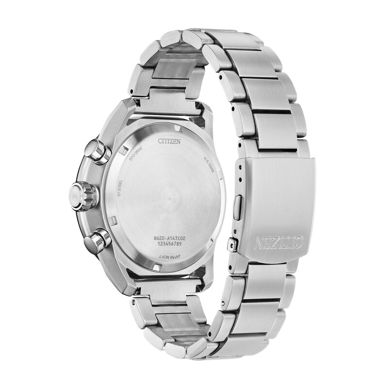Main Image 2 of Men's Citizen Eco-Drive® Weekender Chronograph Watch with Blue Dial (Model: CA4211-72L)