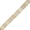 Thumbnail Image 3 of Men's Diamond Accent Layered Dog Tag and Cross Pendant with Link Bracelet Set in Stainless Steel and Yellow Ion-Plate